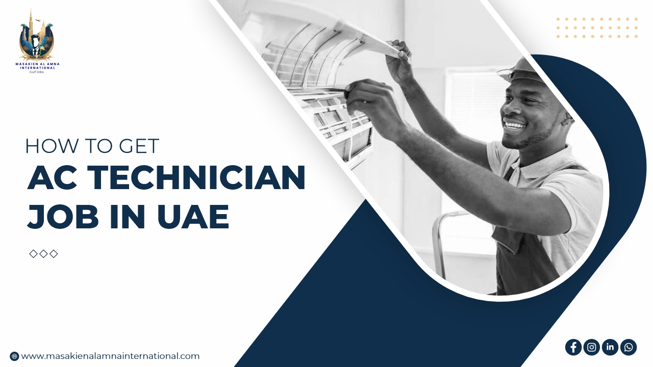 How to get an AC technician job in UAE.
