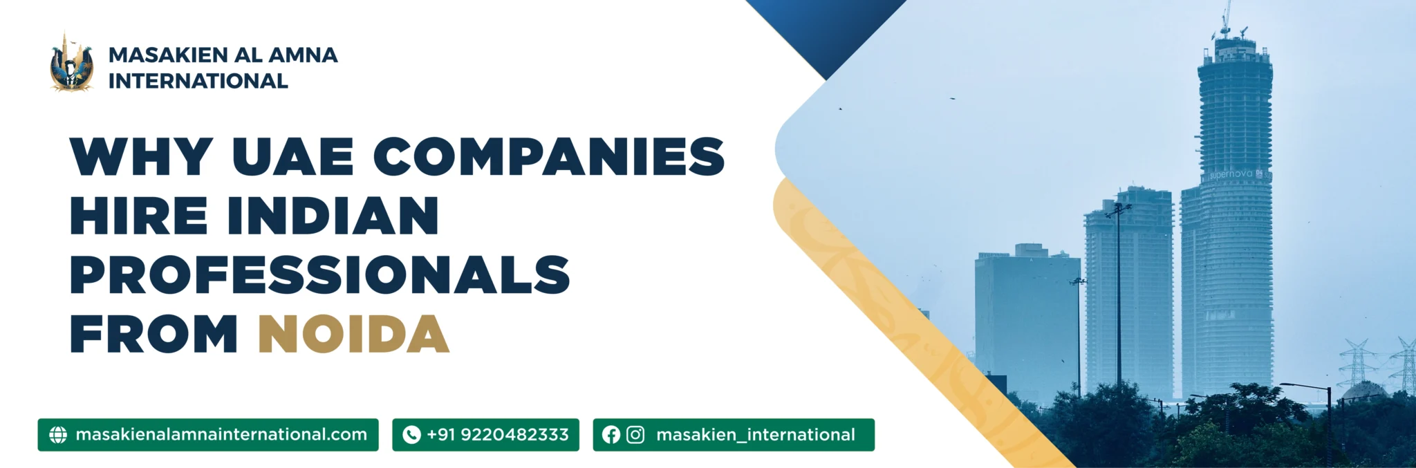 UAE Companies Hire Indian Professionals from Noida