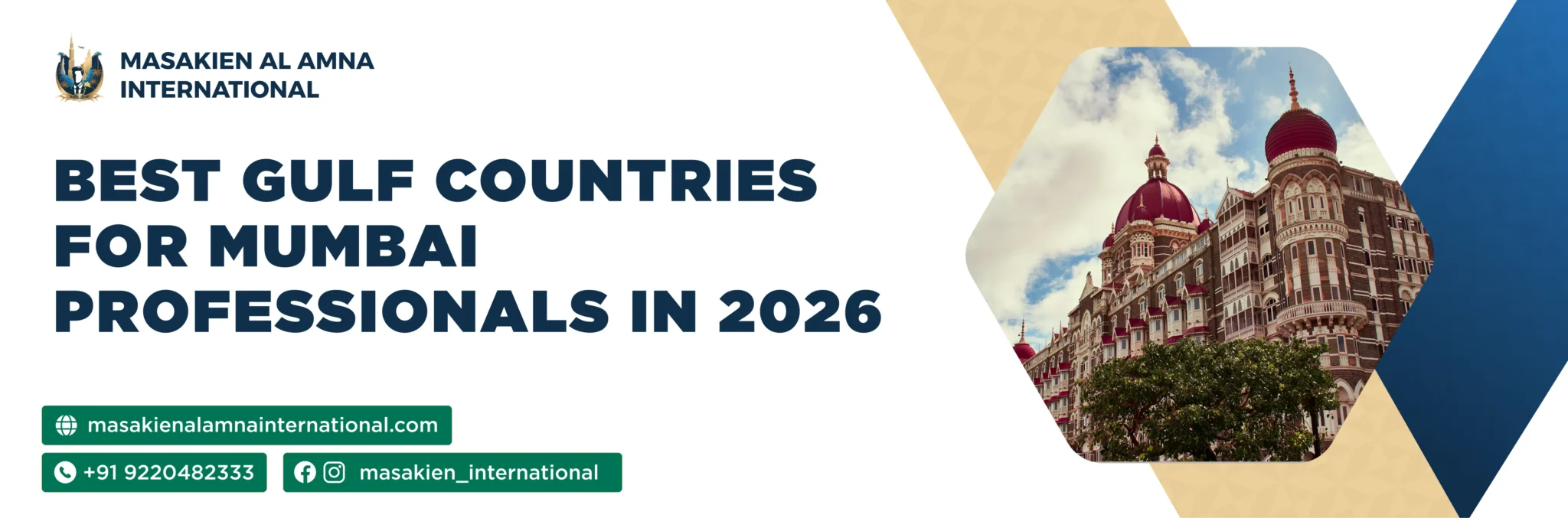 Best Gulf Countries for Mumbai Professionals in 2026