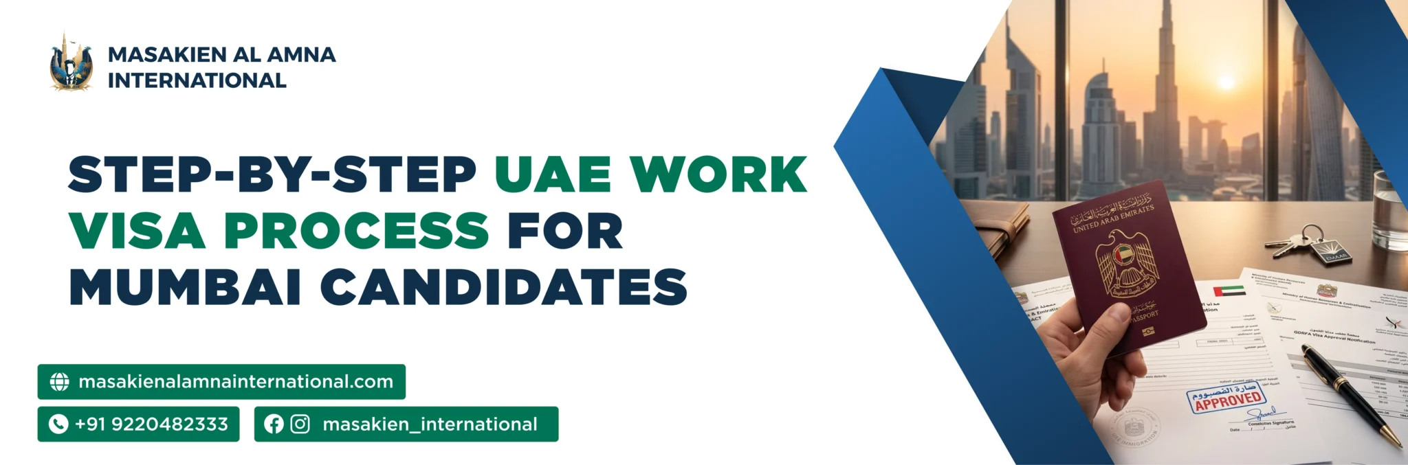 UAE Work Visa Process for Mumbai Candidates